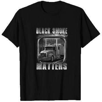 Discover Truck Fun Trucker Tractor Trailer 18 Wheeler Design On Back 54 T-Shirts