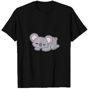Discover Koala Pet Cute Bored Koala Relaxing Kawaii Graphic T-Shirts