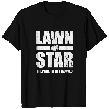 Discover Lawn Mower Fun Corn Star Yard Work Lawn Tractor T-Shirts