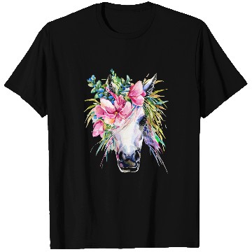 Discover Horse Pet Hand painted Horse 19 T-Shirts