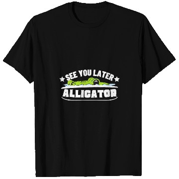 Discover Alligator Pet See You Later Alligator 4 T-Shirts