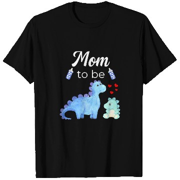 Discover Dinosaur Pet Mom To Be Dinosaur Baby Shower For Boy T-Shirts