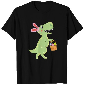Discover Dinosaur Pet Easter Bunny Dinosaur Easter Bunny TRex Easter Day T-Shirts
