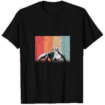 Discover Komodo Pet Dragon Retro Monitor Lizard vintages 2 T-Shirts