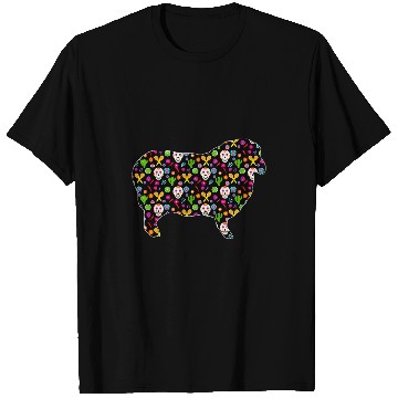 Discover Sheep Pet Dia De Los Muertos T-Shirts