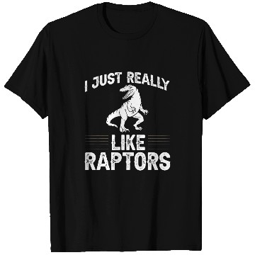 Discover Dinosaur Pet Velociraptor Raptor Dinosaur Feather Skeletons T-Shirts