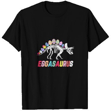 Discover Dinosaur Pet Easter Eggasaurus Stegosaurus Easter Egg T-Shirts