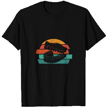 Discover dentists Job Human Dentition Retro Dental Teeth dentistsry T-Shirts