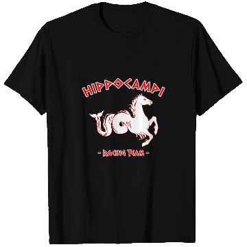Discover Hippo Pet Hippocampi Racing Team T-Shirts