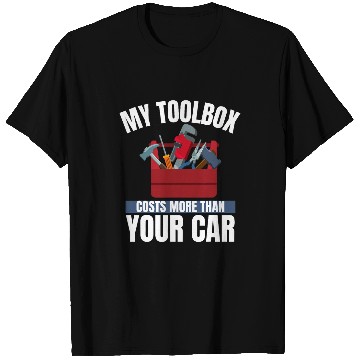Discover Auto Mechanic Toolbox Automotive Technician T-Shirts