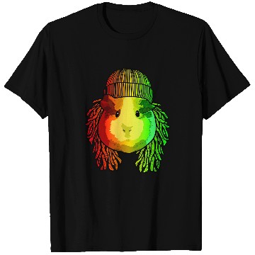 Discover Hamster Pet Reggae Cool Hamster Dreadlocks Rasta Dreads Rastafari T-Shirts