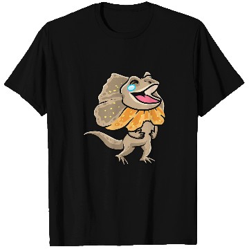 Discover Komodo Pet Frilled Dragon FrillNecked Lizard Laughing Emoticon T-Shirts