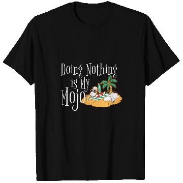 Discover Sheep Pet Doing Nothing Is My Mojo Sheep On Beach Drinking Margarita T-Shirts
