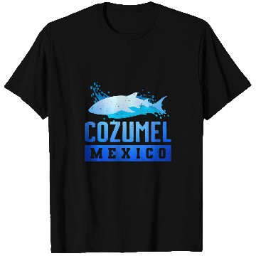 Discover Shark Pet COZUMEL MEXICO Shark Caribbean Beach Vacation Trip Vintage 7 T-Shirts