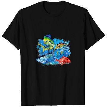 Discover Fishing Fun Wicked Deep Sea Fish T-Shirts