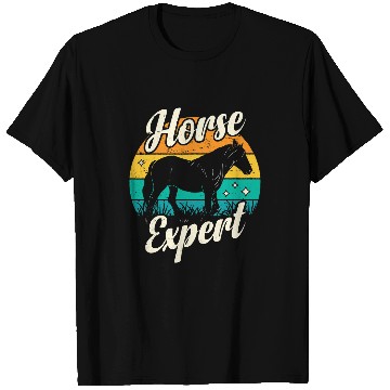 Discover Horse Pet Expert Riding Lover Rider Equestrian T-Shirts