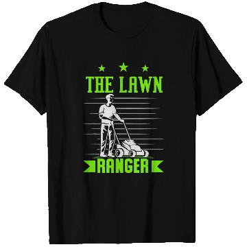 Discover Lawn Mower Fun Humor Landscaper Janitor T-Shirts