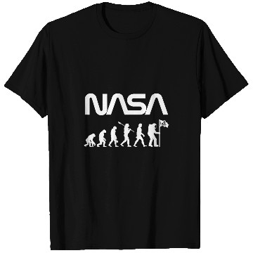 Discover Astronaut Job NASA Human Evolution Astronaut Artemis Mission T-Shirts