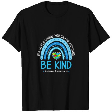 Discover Autism Puzzle Be Kind Autism Awareness Leopard Rainbow Choose Kindness 38 T-Shirts