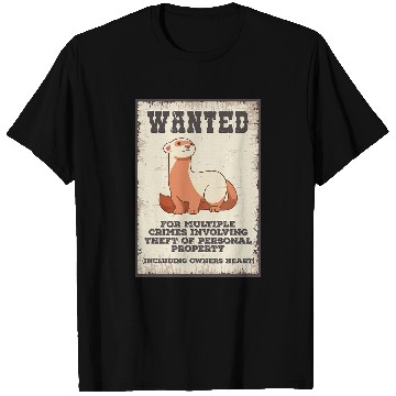 Discover Ferret Pet Forest Pet Animal Funny Ferret T-Shirts
