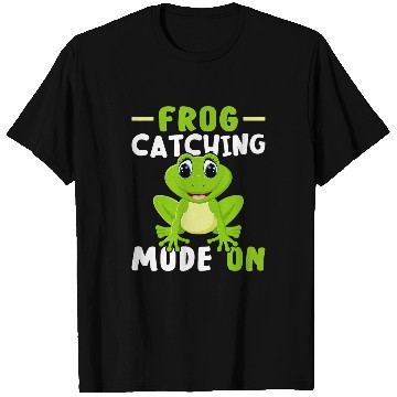 Discover Frog Pet Catching Mode On Frog Hunter Toad 1 T-Shirts