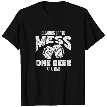 Discover Beer House Funny Janitor Custodian Maintenance Cleaner 210 T-Shirts