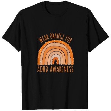 Discover ADHD Ribbon Wear Orange For ADHD Awareness  2ADHD 21 T-Shirts