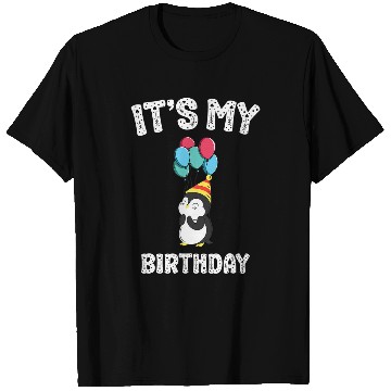 Discover Penguin Pet Its my Birthday Party Penguin Penguins Kids Costume T-Shirts