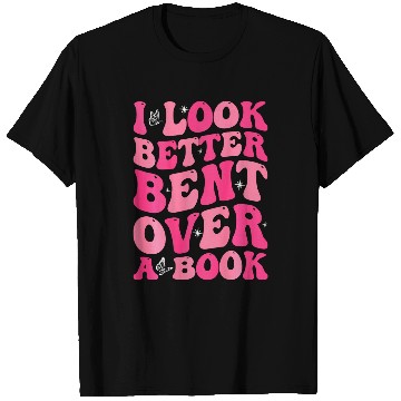 Discover Book Fun I Look Better Bent Over A Book Tie Dye Groovy 1 T-Shirts