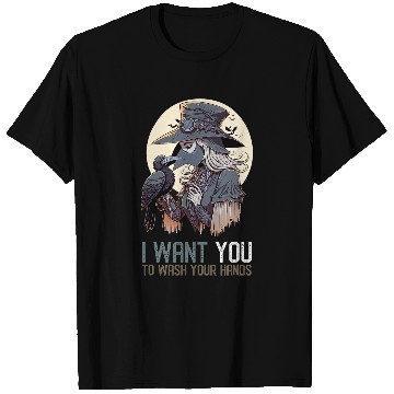 Discover I Want You To Wash Your Hands 2Funny Female Plague Doctor 21 T-Shirts