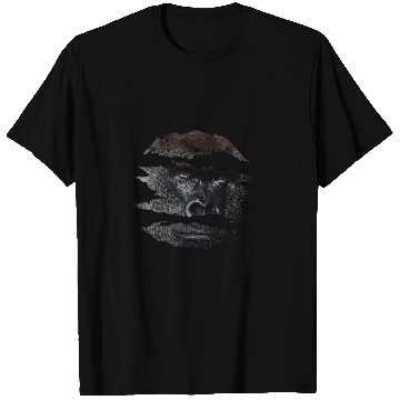 Discover Gorilla Pet African Gorilla Eye Claw Gorilla Monkey Face Silhouette T-Shirts
