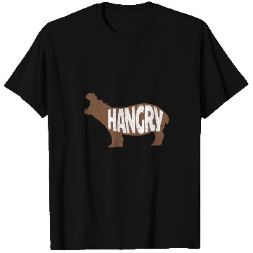 Discover Hippo Pet Hangry Cute Hippo T-Shirts