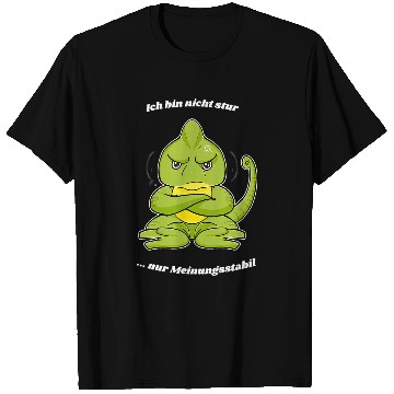 Discover Chameleon Pet Ich Bin Nicht Stur Ich Bin Meinungsstabil T-Shirts