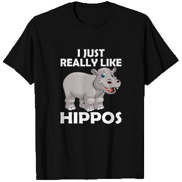 Discover Hippo Pet I Just Really Like Hippos hippopotamus mammal T-Shirts