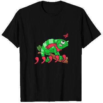 Discover Chameleon Pet Komma Comma Song Chameleon Fans 2 T-Shirts