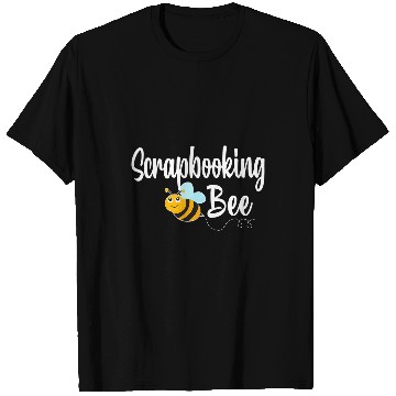 Discover Book Fun Scrapbooking Bee Bumblebee Funny T-Shirts