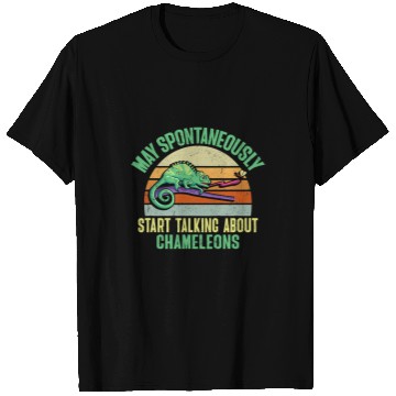 Discover Chameleon Pet Lizard Reptile Herpetologist 1 T-Shirts