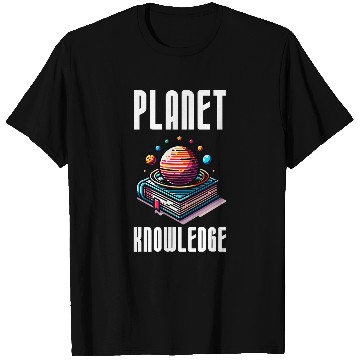 Discover Book Fun Planet Knowledge Science Teacher And Physicist Book T-Shirts