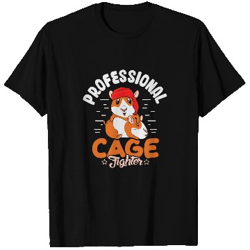 Discover Hamster Pet Professional Cage Fighter Hamster cute design T-Shirts