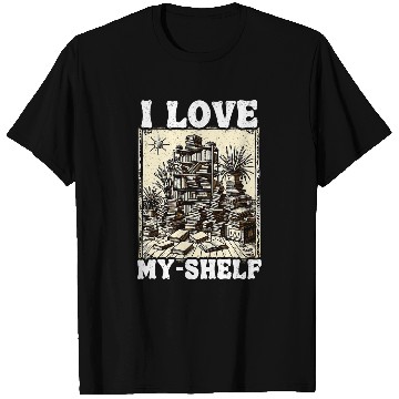 Discover Book Fun I Love MyShelf Reading Self Love T-Shirts