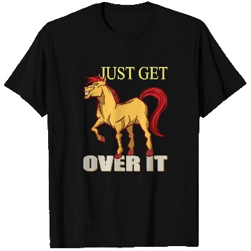 Discover Horse Pet Just get over it Horse riding Equestrian 3 T-Shirts