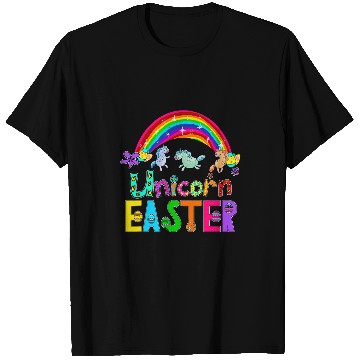 Discover Unicorn Pet Cute Family Unicorn Kids Easter Egg Hunt For Unicorn Lovers T-Shirts