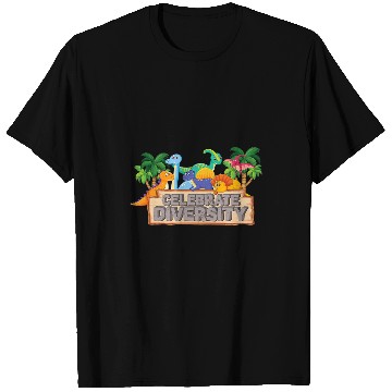 Discover Dinosaur Pet Celebrate Diversity Funny Paleontologist Gear T-Shirts