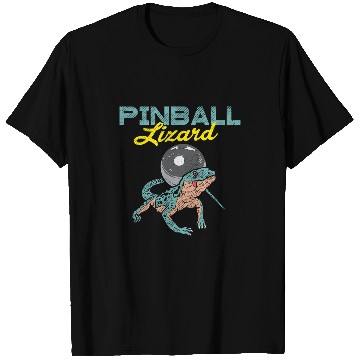 Discover Komodo Pet Pinball Lizard T-Shirts