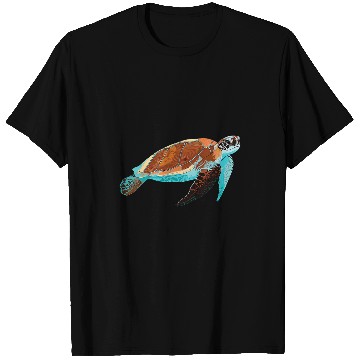 Discover Turtle Pet Cute Sea Turtle Earth Day Restore Earth Save The Planet T-Shirts