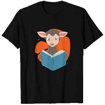 Discover Sheep Pet Reading Books Literature Hobby Lamb T-Shirts