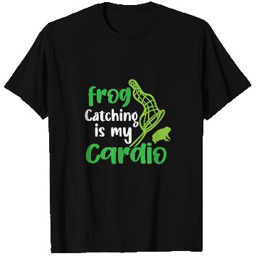 Discover Frog Pet Green Frog Hunting and Cute Frog Catcher 4 T-Shirts