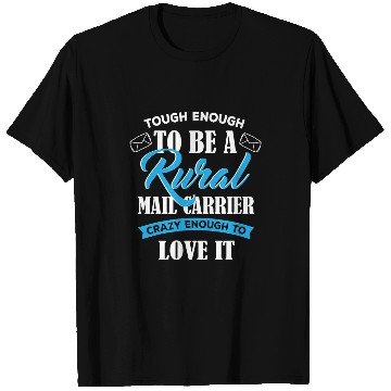 Discover Postal Worker Job Funny Rural Mail Carrier Mail Sorter T-Shirts