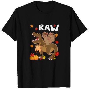Discover Dinosaur Pet Rawr Thanksgiving Boys Turkey Saurus T rexs Pilgrim 2 T-Shirts