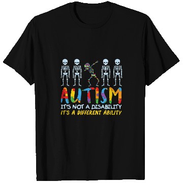 Discover Autism Puzzle Support Autism Kids for Mom Dad 1 T-Shirts